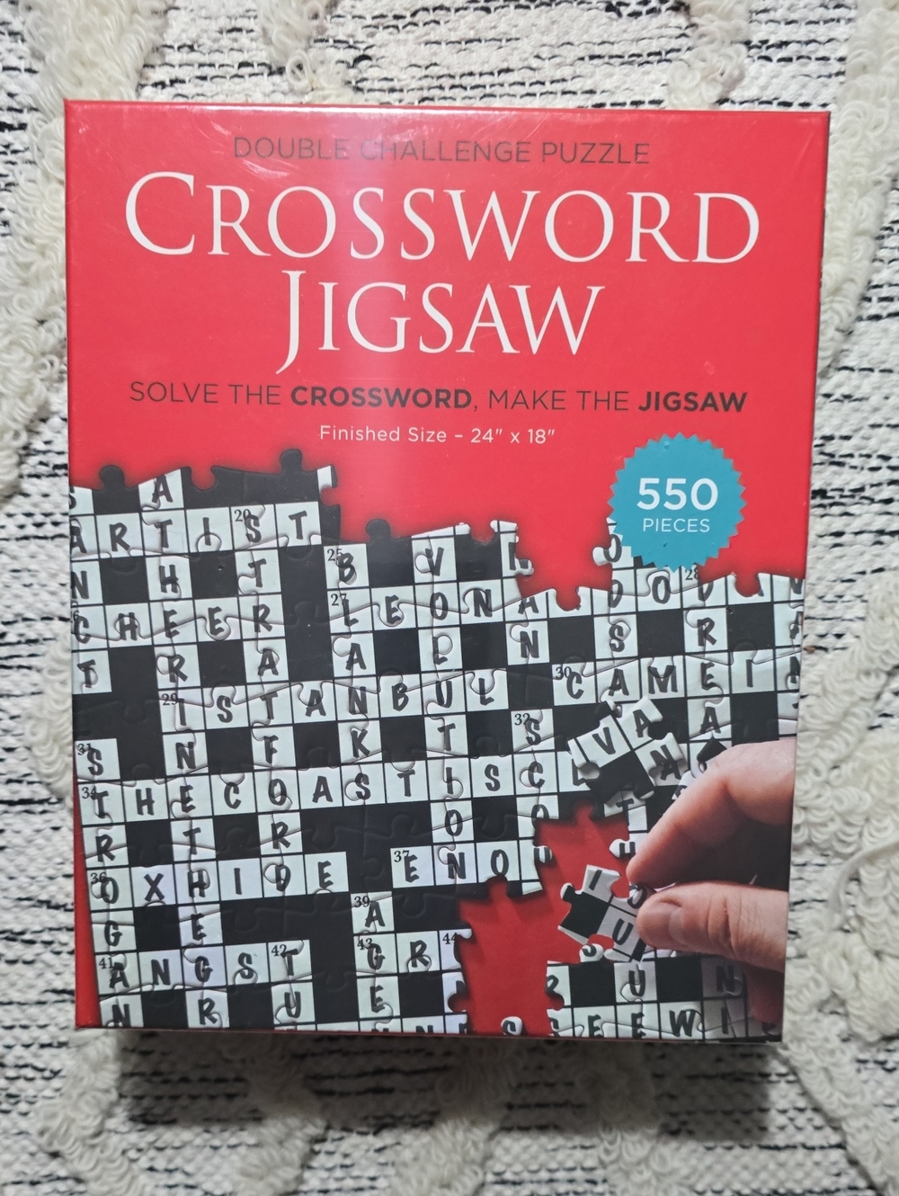Crossword Jigsaw Double Challenge Jigsaw Puzzle
